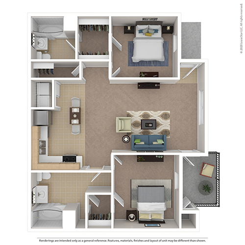 Furnished Floor Plan